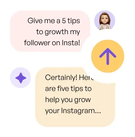 example ai chat receiving a prompt