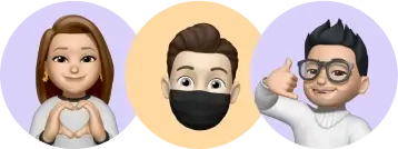 avatars of new followers